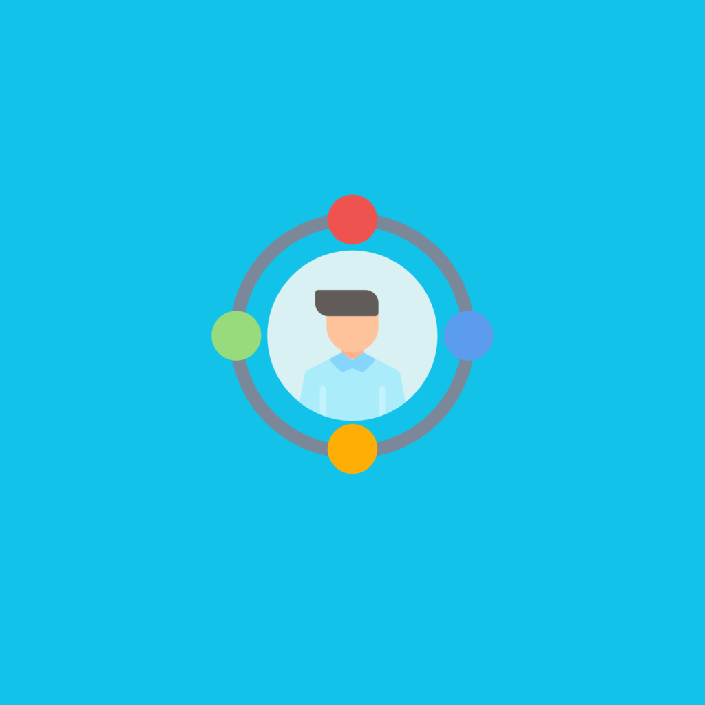 Icon representing user-focused innovation and smart tools