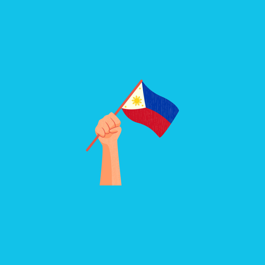Icon representing support for Filipino event suppliers